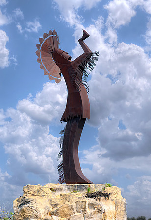'Keeper of the Plains'
